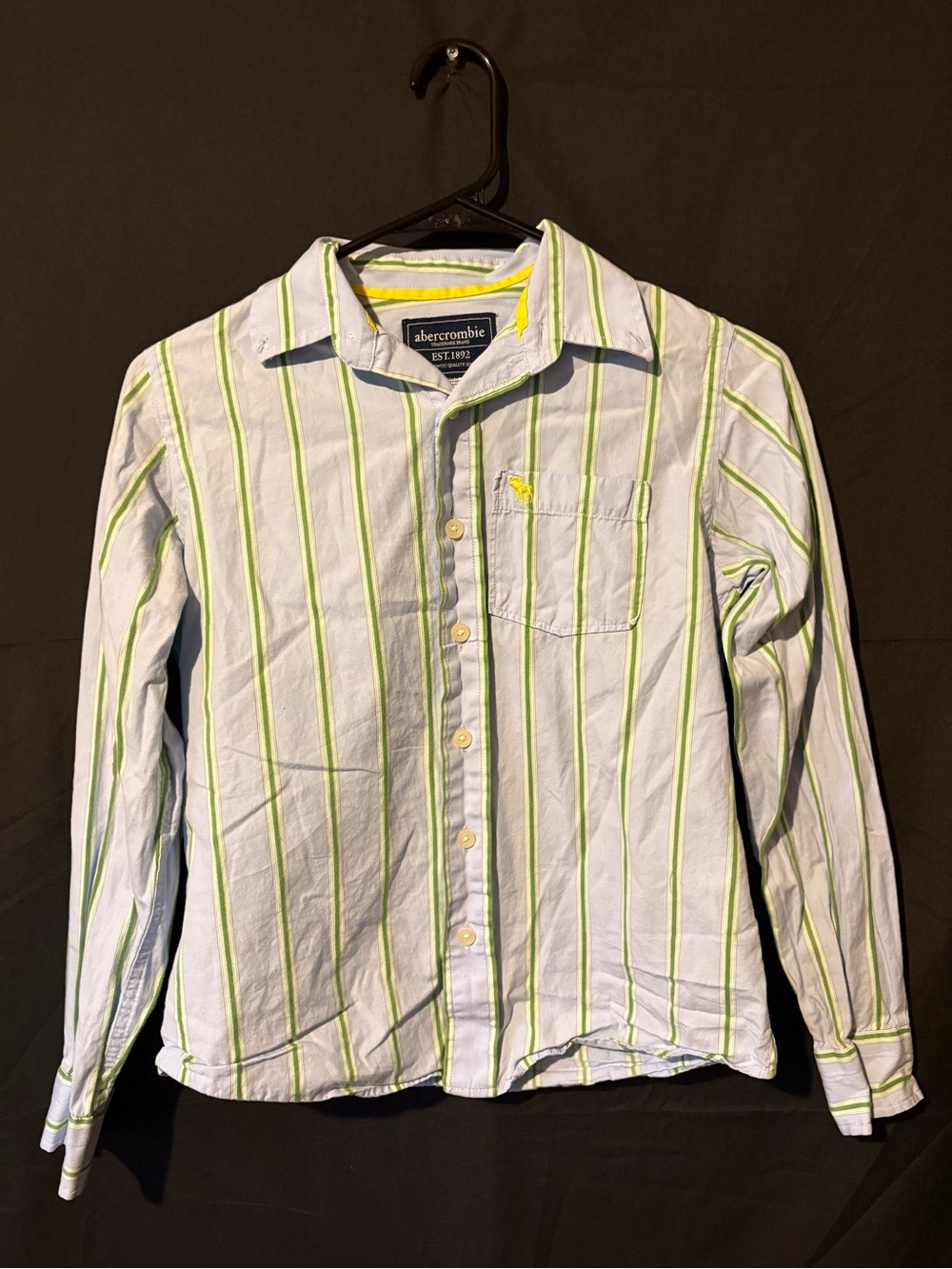 Vintage Abercrombie Striped Button Up
